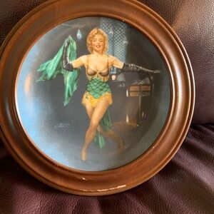 Vintage 1992 Marilyn Monroe as Cherie in Bus Stop plate #187C